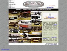 Tablet Screenshot of nomanco.com